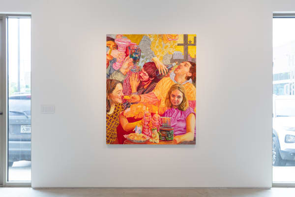 Installation view, Hannah Lupton Reinhard: A House of Stars and Angels, 2022. Todora Photography.