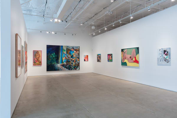 Installation view, Painters Painting Painters: A Study of Muses, Friends and Companions, 2022. Todora Photography.