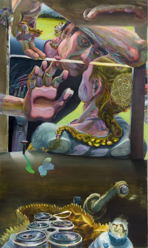 Danica Lundy Captain, 2020 Oil on canvas 60 x 36 in.