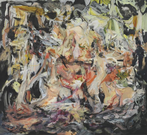 Cecily Brown All Nights Are Days, 2019 Oil on linen 226 x 246.4 cm | 89 x 97 in.