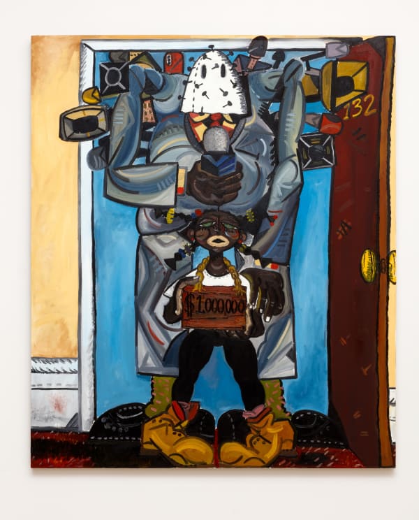 Jameson Green Every N*gga is a Star!, 2021 Oil on linen 78 x 66 in.