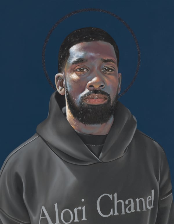 Robert Peterson Saint Gregory, 2023 Oil on canvas 25 x 21 inches