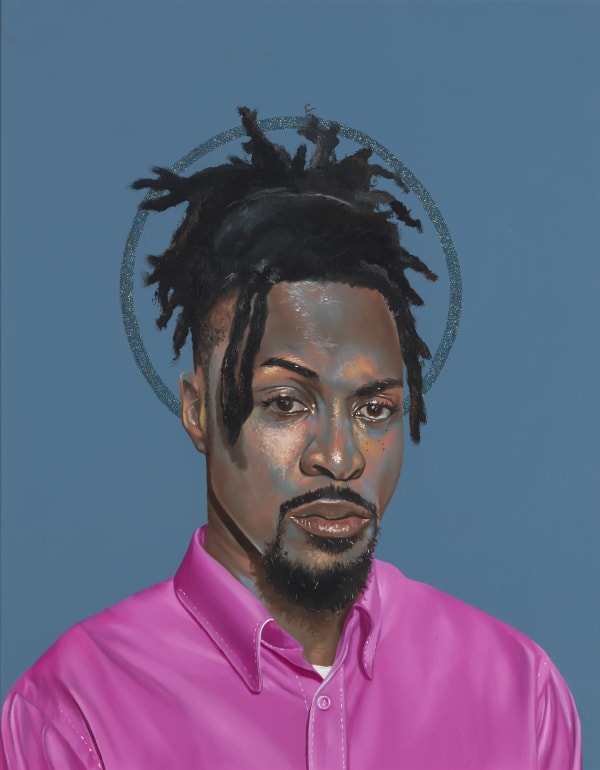 Robert Peterson Saint Daniel, 2023 Oil on canvas 25 x 21 inches