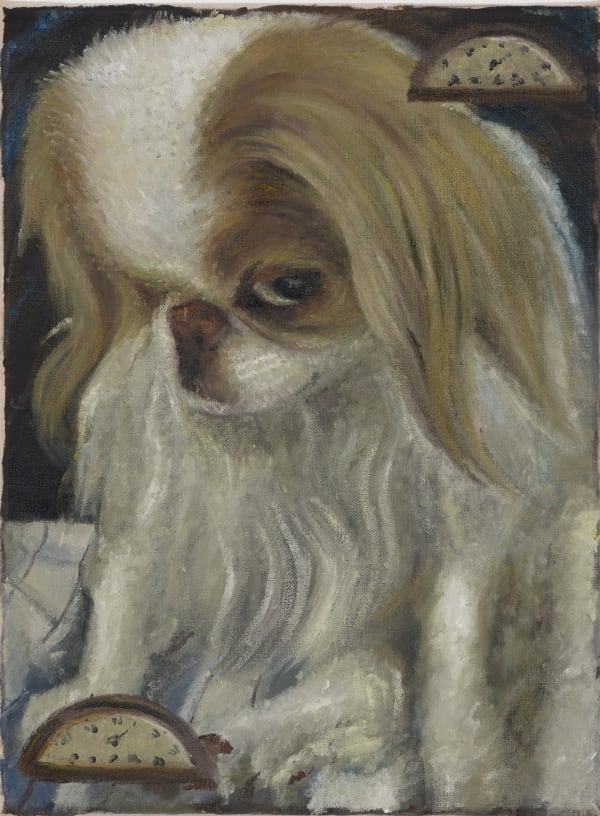 Issy Wood Just My Allergies 4, 2021 Oil on linen 40 x 30 cm | 15 3/4 x 11 3/4 in.