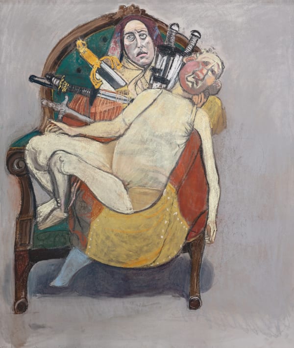 Paula Rego Our Lady of Sorrows, 2013 Pastel on paper on aluminum 51 x 43 1/4 inches