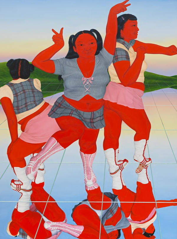 Sasha Gordon In My Dreams I Dance For You, 2022 Oil on canvas 96 x 72 inches