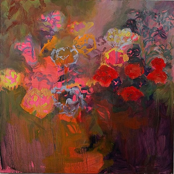 Lindsay Adams The Sun In the Mourning, 2023 Oil on canvas 48 x 48 inches