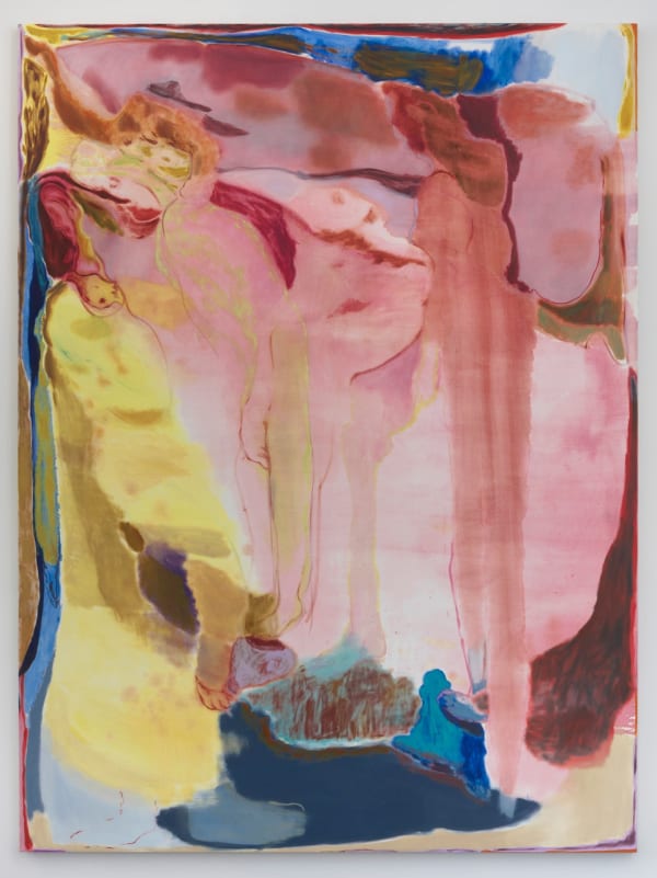 Maja Ruznic The Poet, the Mother and the Search, 2017 Oil on canvas 96 x 72 inches