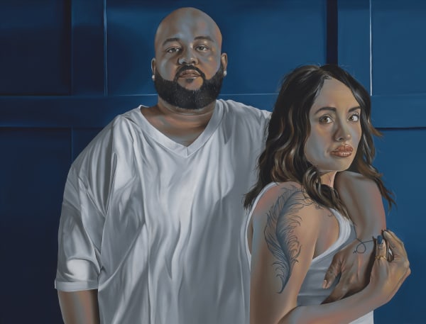 Robert Peterson My Favorite Everything, 2024 Oil on canvas 35 1/2 x 46 inches