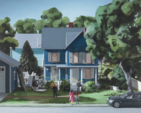 Amy Bennett Claims, 2018 Oil on panel 8 x 10 inches