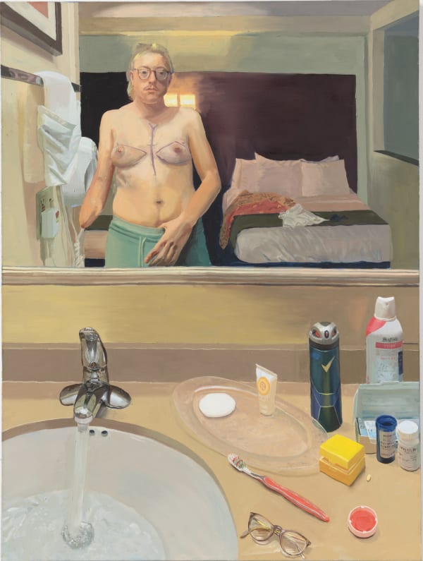 Linus Borgo Blueprints, 2021 Oil on canvas 40 x 30 inches