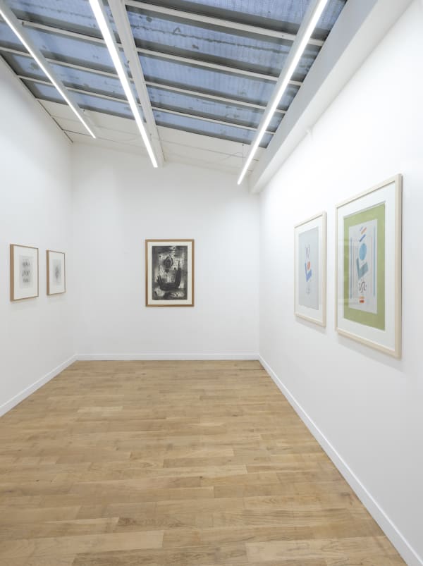Vue de l'exposition "ON PAPER" Crédits photo : Origins Studio
