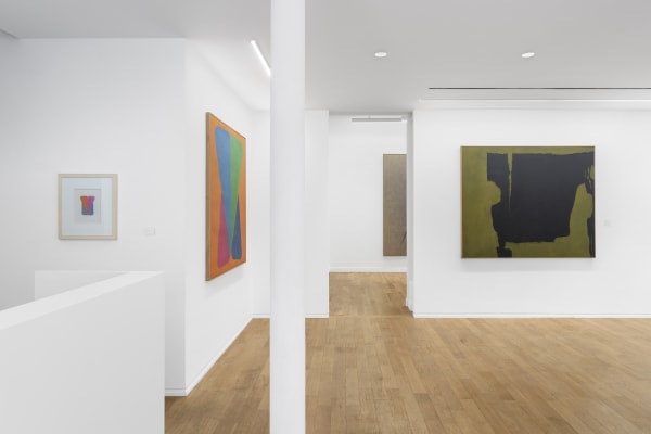 Vue de l'exposition, Charles Pollock, un siècle américain, ©Nicolas Brasseur