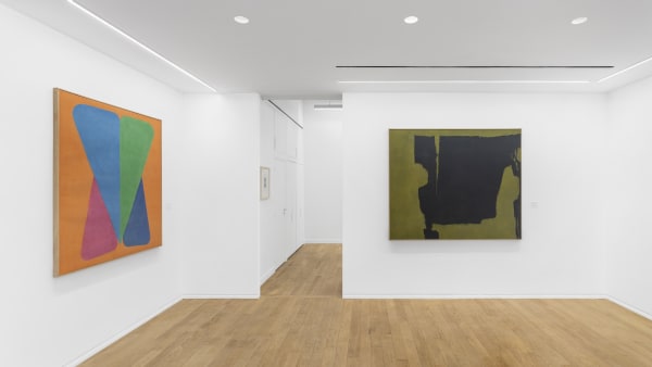 Vue de l'exposition, Charles Pollock, un siècle américain, ©Nicolas Brasseur
