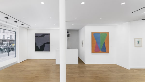 Vue de l'exposition, Charles Pollock, un siècle américain, ©Nicolas Brasseur