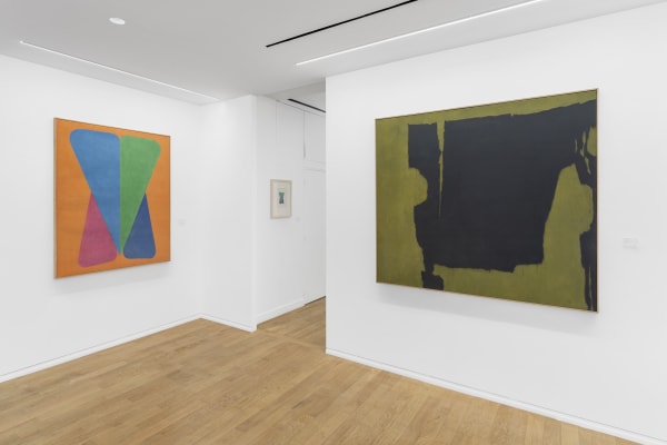 Vue de l'exposition, Charles Pollock, un siècle américain, ©Nicolas Brasseur