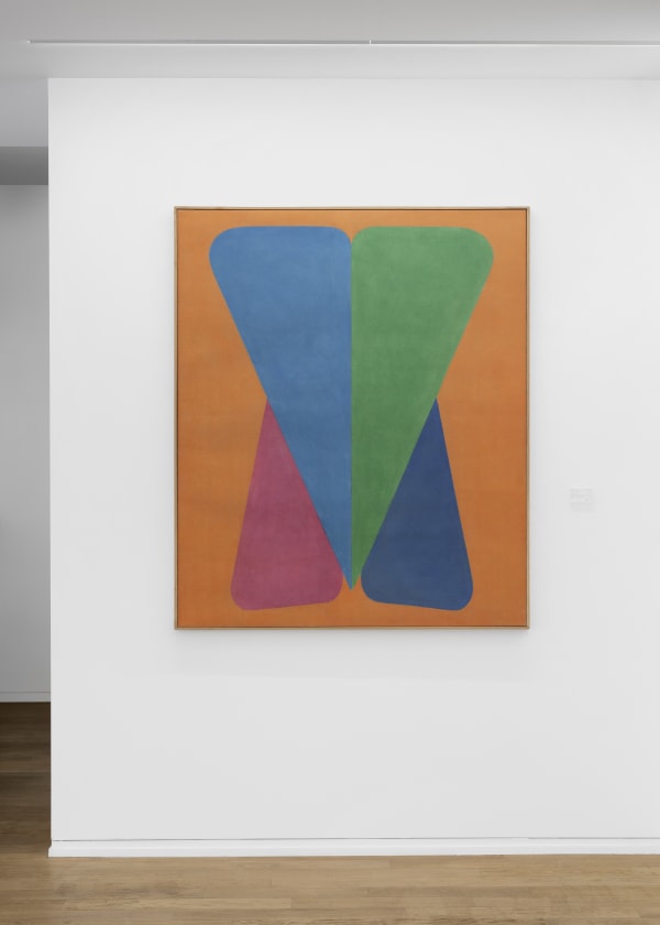 Charles Pollock, Second Voice, Acrylique sur toile, 152,5 x 127 cm, 1965, ©Nicolas Brasseur