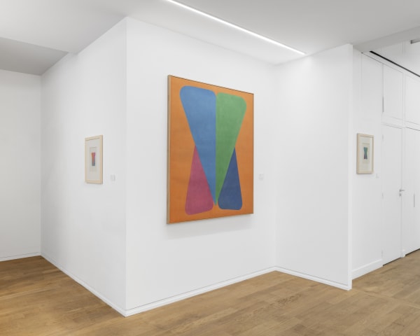 Vue de l'exposition, Charles Pollock, un siècle américain, ©Nicolas Brasseur