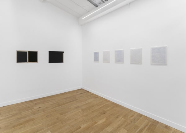 Vue de l'exposition Travaux récents de Claude Chaussard ©Nicolas Brasseur