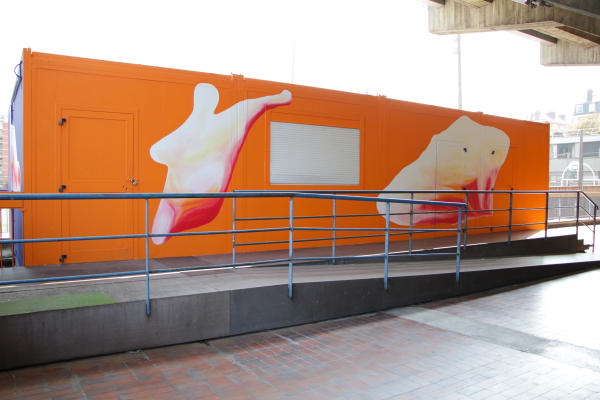 Ode façade arrière détail, JO Paris 2024, © Lisa Ouakil
