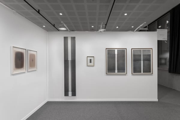Vue de l'exposition du stand PR2, Drawing Now Paris, Courtesy Galerie etc. ,© Nicolas Brasseur