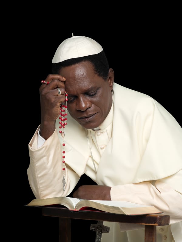 The main representative image for Black Pope category
