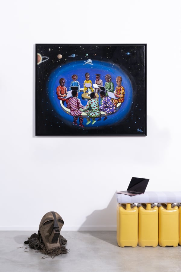 A display in Foreign Agent gallery