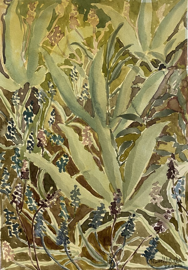 Beatrice Hasell-McCosh , Iris and Lupin, 2022