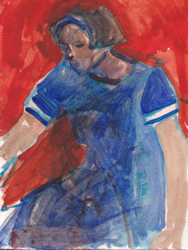 Ella Squirell, Blue Dress , 2020
