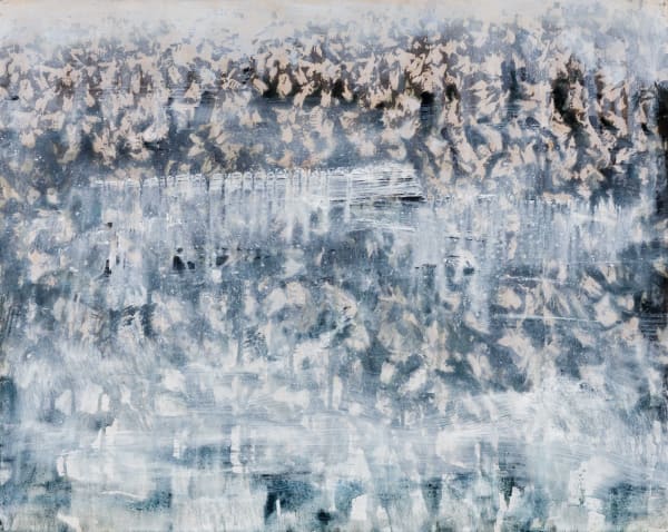 Colony Disintegrates Mixed Media On Board 50 X 40 Cm