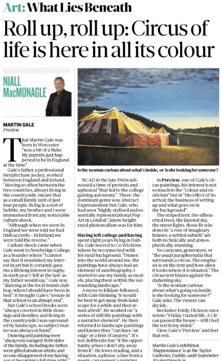 Roll up, Roll up: Circus of life is here in all its colour