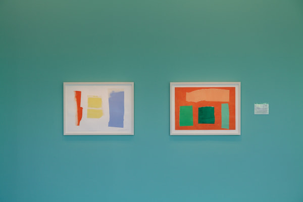 Ingela Håkansson Lamm, Alla bitar faller på plats #1-2 (2022). Photo: Gävle Konstcentrum.