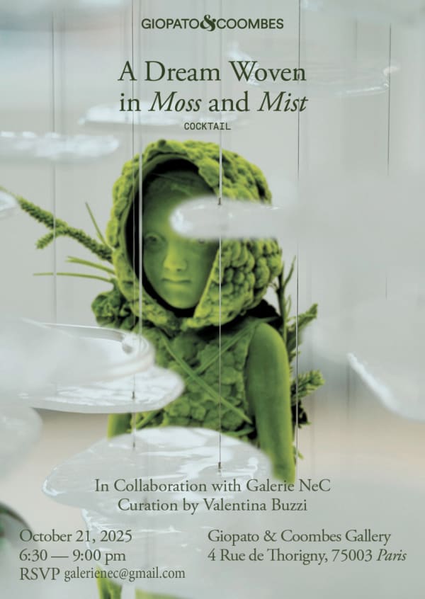 Ellen Ehk 'A Dream Woven in Moss and Mist' at Giopato & Coombes Gallery, Paris