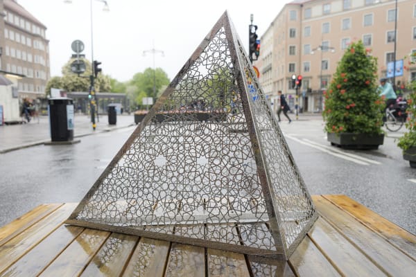 Raha Rastifard, Pyramid of Democracy, 2021. Photo: Naina Helén Jåma.