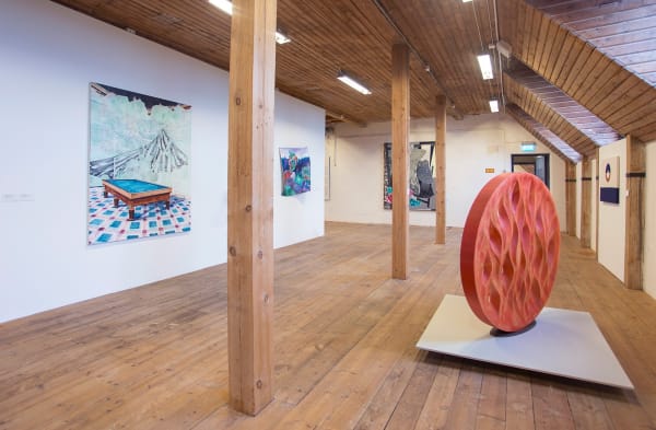 Coronasamlingen, installation view. Photo: Thomas Hämén / Havremagasinet Länskonsthall Boden.