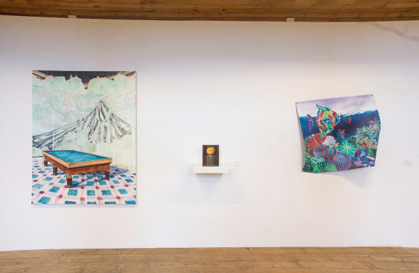 Coronasamlingen, installation view. Photo: Thomas Hämén / Havremagasinet Länskonsthall Boden.