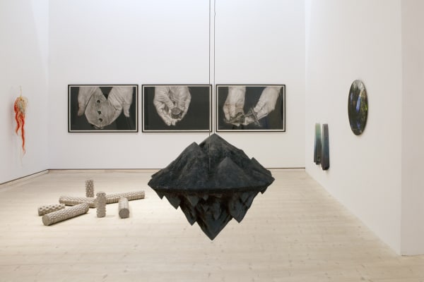 Lisa Wallert, installation view, Coronasamlingen, Skissernas Museum. Photo: Emma Krantz / Skissernas Museum.