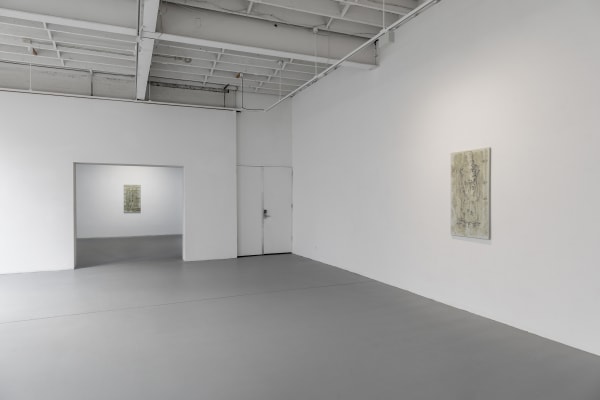 Installation View of John Nichols Solo exhibition, "Walking with Ghosts," in VCA Artspace Gallery in Melbourne Australia