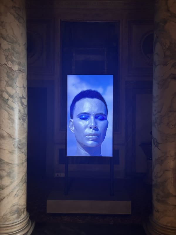 Installation View, Priyageetha Dia, The Sea is a Blue Memory, Presented at the Venice Biennale, Courtesy of Priyageetha Dia