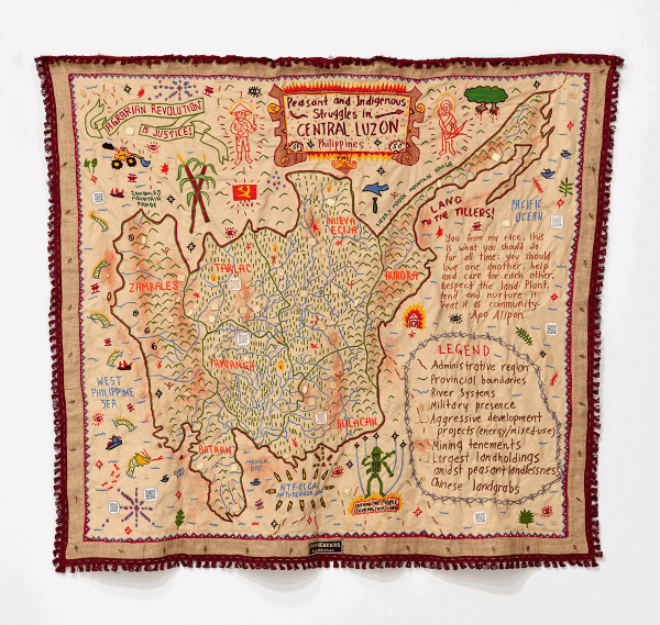 Cian Dayrit, Valley of Dispossession, 2020, 200 × 170 cm. Photo: Achim Kukulies. Courtesy the artist and Nome, Berlin