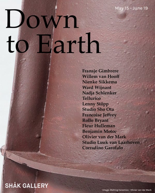 Down to Earth New Dutch design curated by Berry Dijkstra