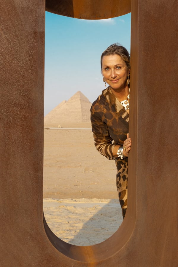 Natalie Clark Sculptor Spirit Of Hathor Pyramids Eqypt Forever Is Now