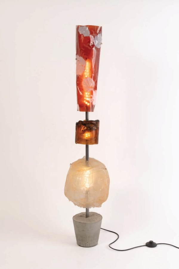 Philipp Modersohn - LABINAC, Topiary light (red), 2020