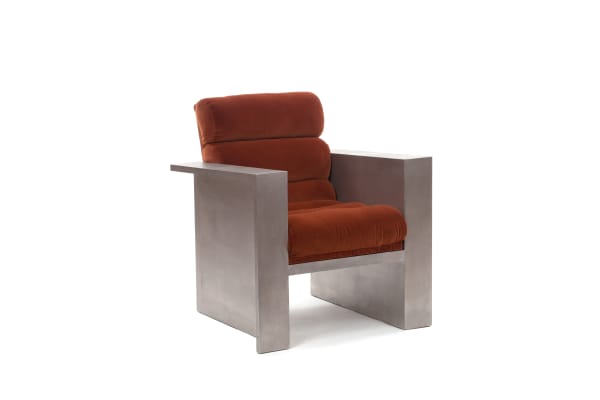Gregori Warchavchik, ITÁPOLIS SILVER ARMCHAIR, 1930