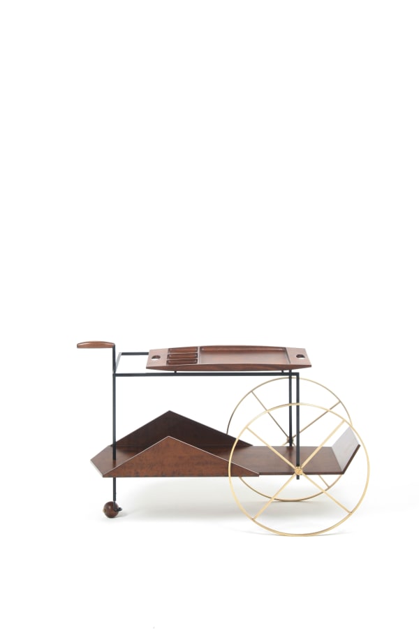 Jorge Zalszupin, JZ tea trolley, 1959