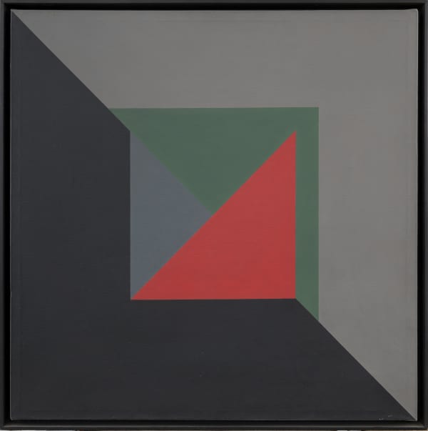 Hermelindo Fiaminghi, Cor, luz, triângulos centrados, 1968