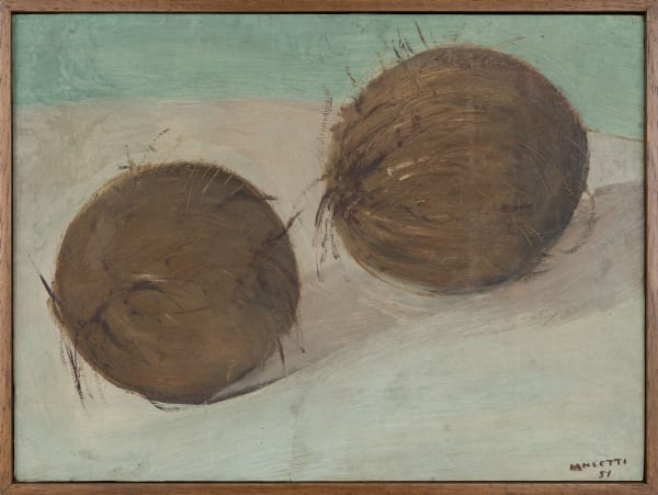 José Pancetti, Coconuts, from the Bahia series, 1951
