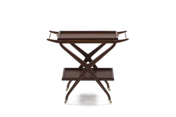 Giuseppe Scapinelli, GS tea trolley, 1950/2018