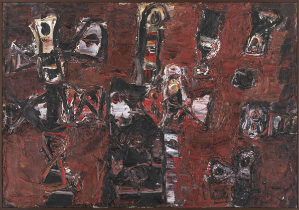 Iberê Camargo, Signs in movement, 1971