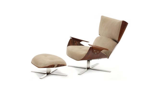 Jorge Zalszupin, Paulistana armchair and bench, 1960